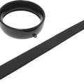 HardDrive Frenched Headlight Trim Ring Black 5-3/4" Tab Style #38-046GB