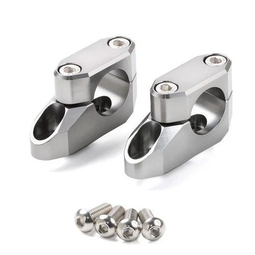 Zeta Universal Offset Handlebar Risers 20mm Offset 26mm Rise 1-1/8" Mount