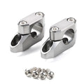 Zeta Universal Offset Handlebar Risers 20mm Offset 26mm Rise 1-1/8" Mount