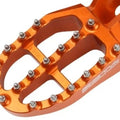 Zeta Aluminum Footpegs Orange #ZE93-1817 KTM