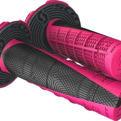 Scott Usa Deuce Half Waffle Grips Pink/Black