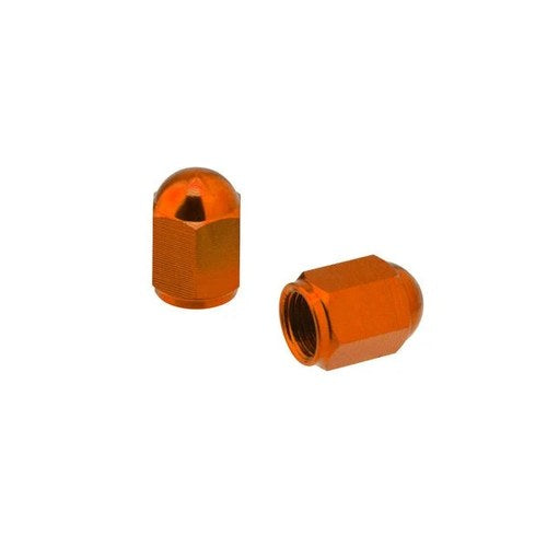 Drc Hard Ware Valve Stem Caps Orange