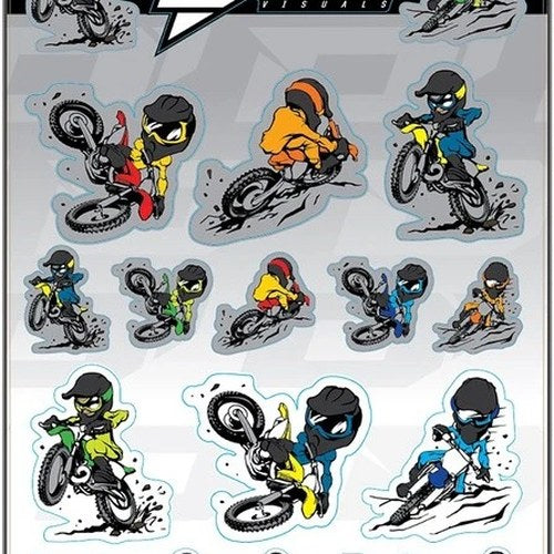 Dcor Universal Decal Sheet MX Caricature
