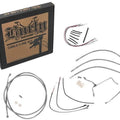 Burly Handlebar Cable/Line Kit for 15"Bagger Bars Stainless #B30-1279