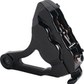 Hawg Halters 4-Piston Brake Caliper With Bracket Rear Black #RKDGAB536