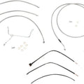 Burly Cable/Brake Line Kit for 13" Ape Hangers Stainless Braid #B30-1117