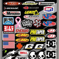 Dcor Universal Decal Sheet Helmet