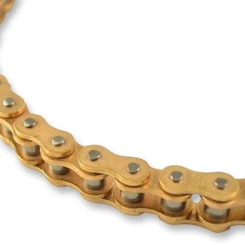 EK 420 SH Series Non-Sealed Motocross Chain 132 Links Gold