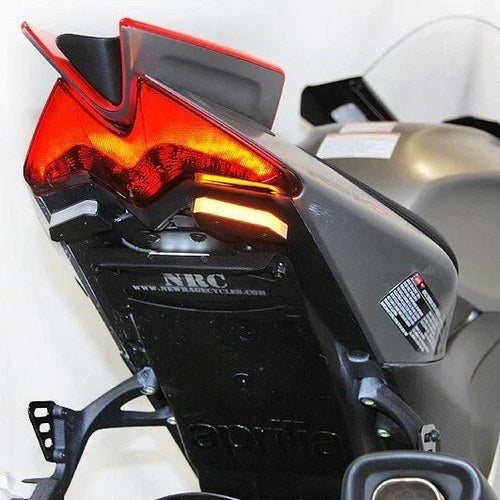 New Rage Cycles Fender Eliminator w/Tucked License Bracket Aprilia RSV4 RR