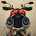 New Rage Cycles LED Rear Turn Signals Amber Ducati Hypermotard 950 2019-2023