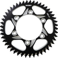 Vortex CAT5 Aluminum Rear Sprocket 47T 525 Black #435CZK-47 for Suzuki/Yamaha