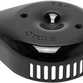 S&S Replacement Stealth Slasher Teardrop Air Cleaner Cover Gloss Black