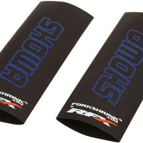 Rfx Race Forkshrink Showa Upper Fork Guards Blue #FXFG 10000 55BU