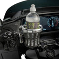 Ciro Gen 2 Drink Holder With Perch Mount Black/Chrome/Chrome