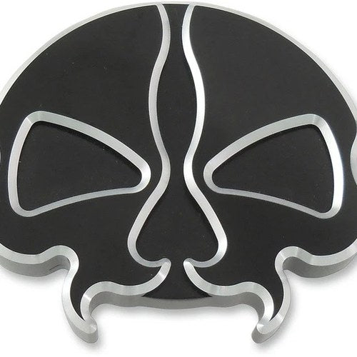 Drag Specialties Split Skull Gas Cap Vented Re-Machined Harley Davidson