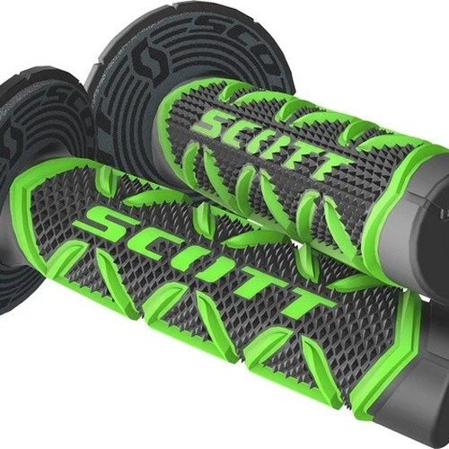 Scott Usa Diamond Full Waffle Grips Green/Black