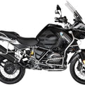 Leo Vince LV12 Slip-On Muffler Black/Carbon Fiber #15301B BMW R 1200