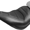 Mustang Touring Solo Seat Quad Stitch #75061 Harley Davidson Flsl Softail Slim