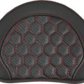 Saddlemen RoadSofa HC Half Moon Sissy Bar Pad Red Stitch