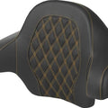 Saddlemen LS Tour-Pak Backrest Pad Gold Stitch #285060 Harley Davidson
