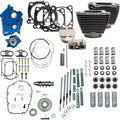 S&S 128" Water Cooled Power Pack with 550 Gear Drive Cam & Black Granite Finish