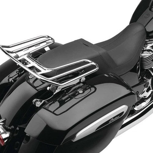 Cobra Big-A Rogue Seat Detachable Wrap-Around Luggage Rack Chrome #502-2601