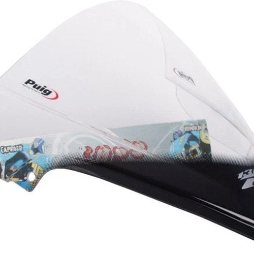 Puig 3mm Racing Windscreen Clear #4826W for Suzuki GSX1300R Hayabusa 2008-2017