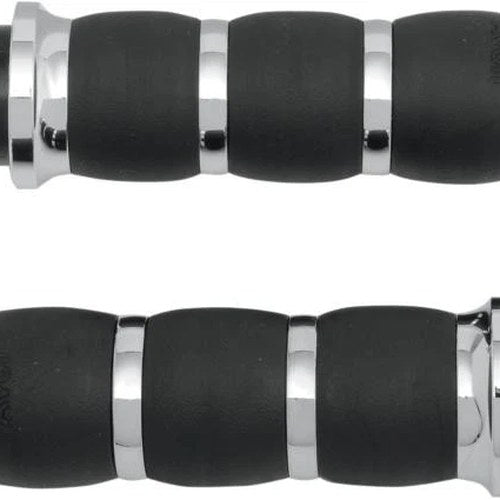 Avon Velvet Air Cushion Grips Chrome #AIR-93 Harley Davidson