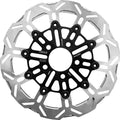 Sbs 10-Spoke Brake Rotor Design E Rear Polished Harley Davidson Dyna/Softail