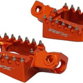 Rfx Pro Aluminum Footpegs Orange #FXFR 50500 99OR KTM 50 SX/65 SX 2024-2026