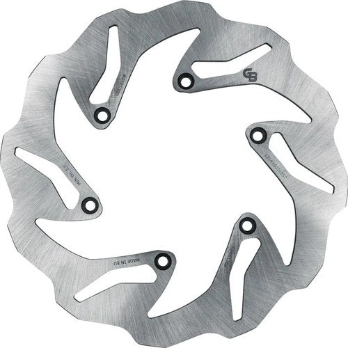 GBrakes Solid Wave Brake Rotor 260mm Front Silver #GBD1293X Beta