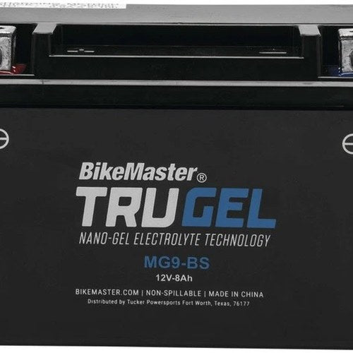 BikeMaster TruGel Battery #MG9-BS for Suzuki Burgman 400 2003-2009