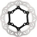 GBrakes Floating Wave Brake Rotor 270mm Front Black/Silver GBD9037X for Kawasaki