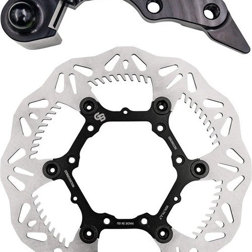 GBrakes Floating Wave Front Brake Rotor Kit GBDOS12