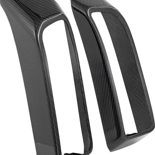 Arlen Ness Carbon Fiber Saddlebag Light Covers Harley Davidson Street Glide
