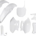 UFO Complete Plastics Kit White for Yamaha YZ250F 4-Stroke 2001-2002