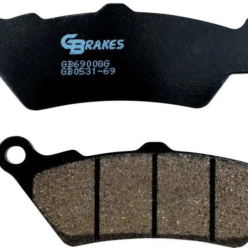 GBrakes Semi-Metallic Brake Pads GB0531-69 BMW/Ducati/Indian/KTM/Triumph/Victory