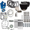 S&S 124" Oil Cooled Power Pack Gear Drive Cam Granite Highlight/Black #310-1059C