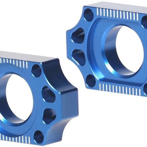 Rfx Axle Blocks Rear Blue #FXAB 40300 99BU for Yamaha YZ450F/YZ250F 4-Stroke
