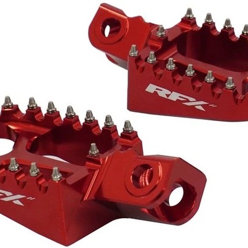 Rfx Pro Aluminum Footpegs Red #FXFR 50500 99RD Gas MC 50/MC 65 2024-2026