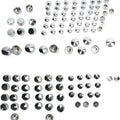 DS Standard Bolt Cover Kit Chrome Harley Davidson #144286