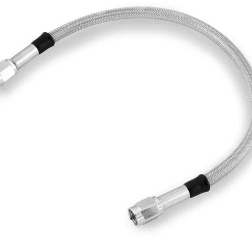 Twin Power DOT Universal Brake Hose 32" L Clear Coated