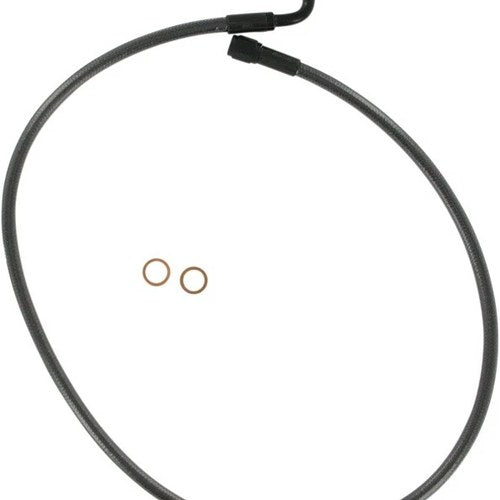 Magnum Black Pearl Designer Non-ABS Upper Brake Line 29" #47229 Harley Davidson