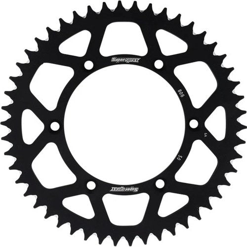 Supersprox Racing Aluminum Rear Sprocket 520 50T Black #RAL-808-50-BLK