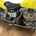 Mcm Fxe Goose Drag Pipe Set Chrome for Harley-Davidson