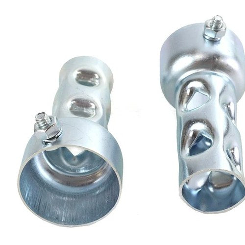 Wyatt Gatling Steel 2 inch Pipe Baffle Set for Harley-Davidson