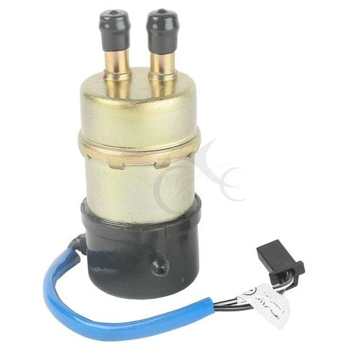10MM Pipe Carbureted Electric Fuel Pump Fit For Honda Kawasaki Suzuki Yamaha