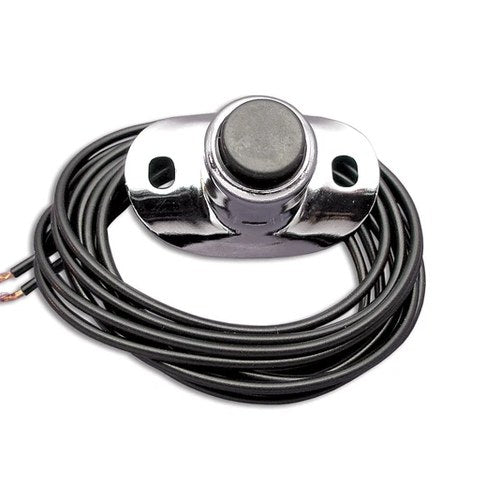 Chrome Two Wire Horn Switch Button for Harley-Davidson