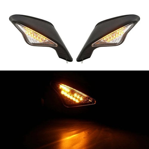 Rearview Mirror LED Signal Light Fit For Ducati 848 Evo 2008-2013 1098 07-09