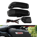 Saddlebag Lid Speaker Cutouts Grill Fit For Harley Touring Flt Street Glide 14+